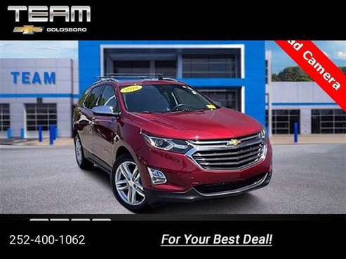 2018 Chevy Chevrolet Equinox Premier suv Red - - by for sale in Goldsboro, NC