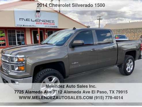 2014 Chevrolet Silverado 1500 4WD Crew Cab 143 5 LT w/1LT - cars & for sale in El Paso, TX