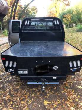 2003 F250 New Flatbed. 5.4 gas 134k - cars & trucks - by owner -... for sale in Hudson, MN