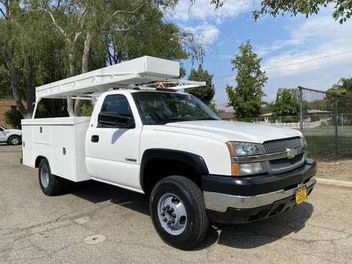 2004 Chevrolet Chevy Silverado 3500 Service Body/ Utility Truck with... for sale in Los Angeles, CA