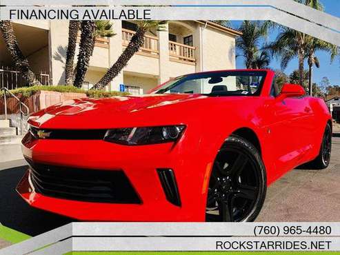 2018 Chevrolet Chevy Camaro LT * TURBO * LT 2dr Convertible w/1LT -... for sale in Vista, CA