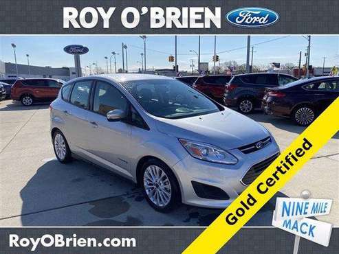 2018 Ford C-Max Hybrid wagon SE - Ford Ingot Silver Metallic - cars for sale in St Clair Shrs, MI