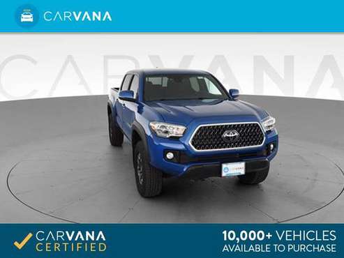 2018 Toyota Tacoma Double Cab TRD Off-Road Pickup 4D 5 ft pickup Blue for sale in Hartford, CT