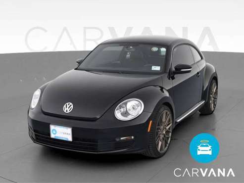 2012 VW Volkswagen Beetle 2.5L Hatchback 2D hatchback Black -... for sale in Visalia, CA