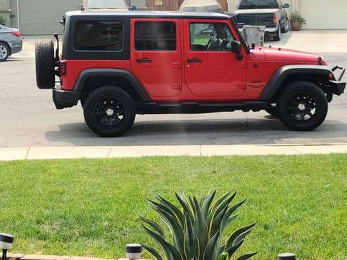 Jeep wrangler 2015 - cars & trucks - by owner - vehicle automotive... for sale in Los Banos, CA