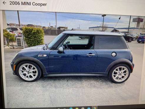2006 Mini Cooper S - - by dealer - vehicle automotive for sale in CA