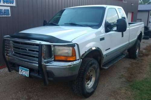 1999 Ford F-250 4x4 7.3L Diesel ext Cab for sale in Evansville MN, ND