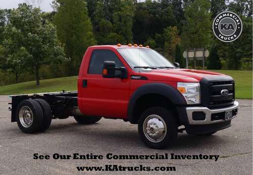 2016 Ford F550 XL 4x4 - Cab Chassis - 4WD 6.7L - Upfitting Available! for sale in Dassel, MN