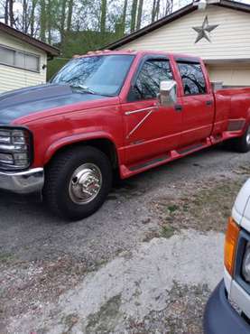 1997 chevy C3500 Crew Cab dually for sale in Rossville, TN