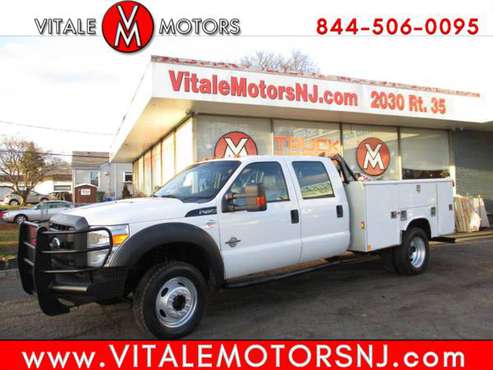 2011 Ford Super Duty F-450 DRW CREW CAB 4X4 SERVICE BODY - cars & for sale in south amboy, WV