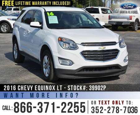 2016 Chevy Equinox LT *** Touchscreen, Cruise Control, Bluetooth *** for sale in Alachua, AL