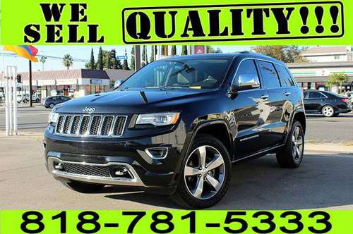 2015 Jeep Grand Cherokee Overland **$0-$500 DOWN. *BAD CREDIT NO... for sale in Los Angeles, CA