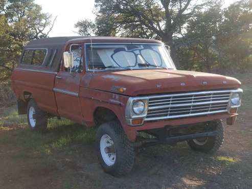 Hi boy 1969 f100 F250 v8 manual trucks - - by dealer for sale in Santa Fe, NM