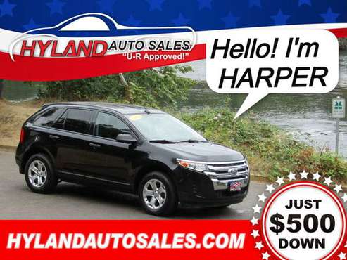 2012 FORD EDGE *AWD* *ONLY $500 DOWN DRIVES IT HOME @ HYLAND AUTO 👍 for sale in Springfield, OR