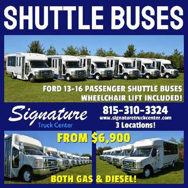 2014 Ford Shuttle Buses - cars & trucks - by dealer - vehicle... for sale in Crystal Lake, IL