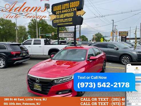 2018 Honda Accord Sedan Sport 1 5T CVT - Buy-Here-Pay-Here! - cars & for sale in Paterson, NJ