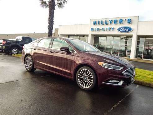 2018 Ford Fusion Titanium Sedan - - by dealer for sale in Woodburn, OR