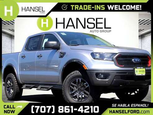2021 Ford Ranger XLTCrew Cab FOR ONLY 824/mo! - - by for sale in Santa Rosa, CA