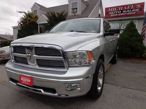 2010 DODGE RAM 1500 SLT ==== QUAD CAB ==== HEMI ==== 4X4 ==== LOOK!!! for sale in East Derry, NH