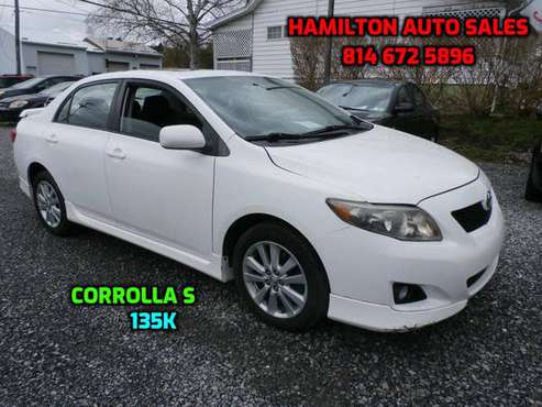 2009 TOYOTA COROLLA S - - by dealer - vehicle for sale in coalport, PA
