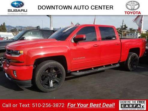 2018 Chevy Chevrolet Silverado 1500 LT pickup Red Hot - cars &... for sale in Oakland, CA