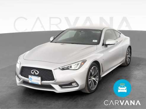 2017 INFINITI Q60 2.0t Coupe 2D coupe Silver - FINANCE ONLINE - cars... for sale in Washington, District Of Columbia