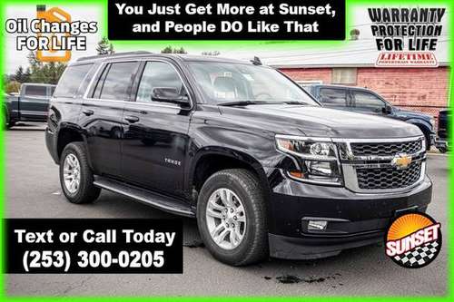 2020 Chevrolet Tahoe 4x4 4WD Chevy LT SUV - - by for sale in Sumner, WA