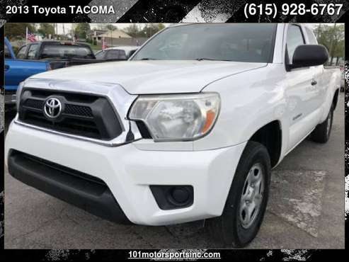 2013 TOYOTA TACOMA ACCESS CAB AUTO 2WD 101 MOTORSPORTS - cars & for sale in Nashville, KY