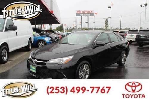 2017 Toyota Camry SE for sale in Tacoma, WA