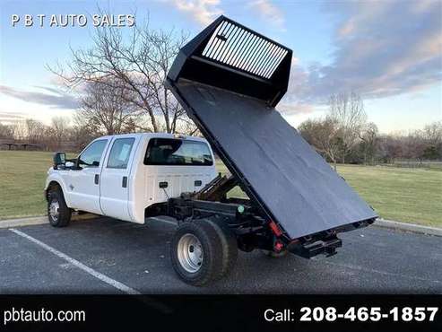 2013 F-350 6.7 PowerStroke dump bed Crew Cab - cars & trucks - by... for sale in Nampa, ID