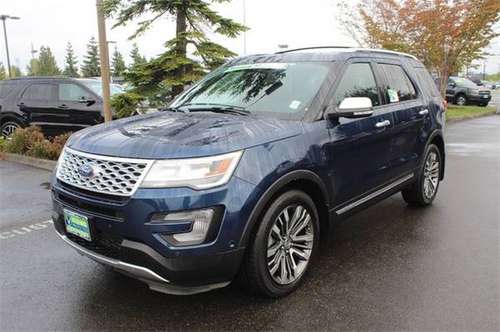 2017 Ford Explorer AWD All Wheel Drive Platinum SUV for sale in Tacoma, WA