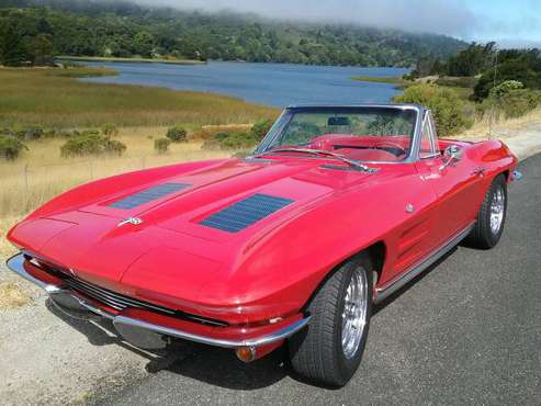 1963 Chevrolet Corvette Sting Ray convertible - cars & trucks - by... for sale in San Mateo, CA