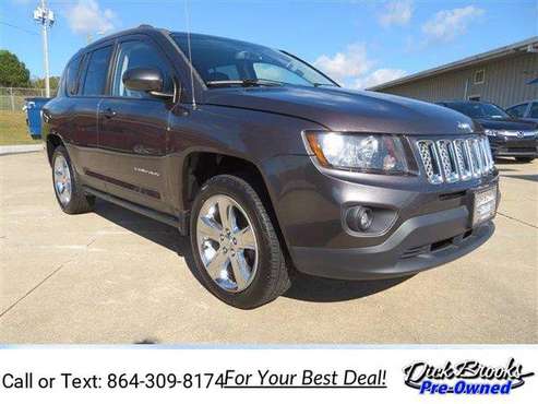 2015 Jeep Compass 4WD 4dr Latitude suv Gray - cars & trucks - by... for sale in Lyman, SC