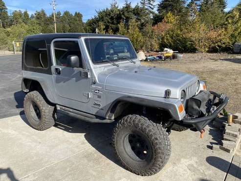 2005 Jeep Wrangler - cars & trucks - by owner - vehicle automotive... for sale in Fort Bragg, CA