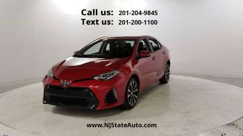 2018 Toyota Corolla SE CVT Barcelona Red Metal for sale in Jersey City, NY