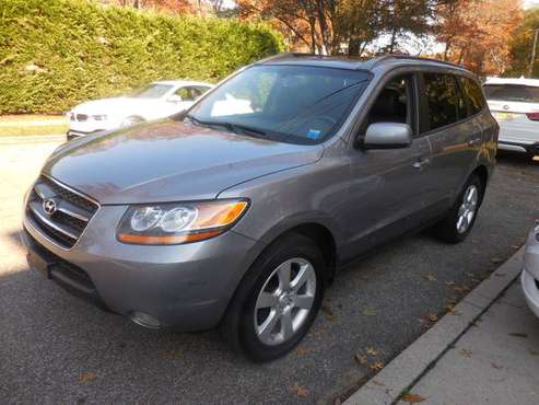 2008 HYUNDAI SANTA-FE LIMITED GRAY / BLACK 95000 MILES - cars &... for sale in Roslyn Heights, NY