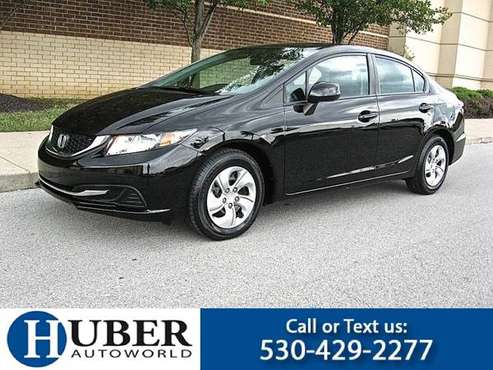 2013 Honda Civic LX - Black, only 93K miles, Sharp! for sale in NICHOLASVILLE, KY