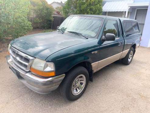 1998 Ford Ranger XLT With CamperShell for sale in Redwood City, CA
