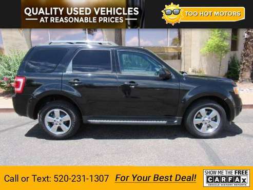 2012 Ford Escape Limited suv Black - cars & trucks - by dealer -... for sale in Tucson, AZ