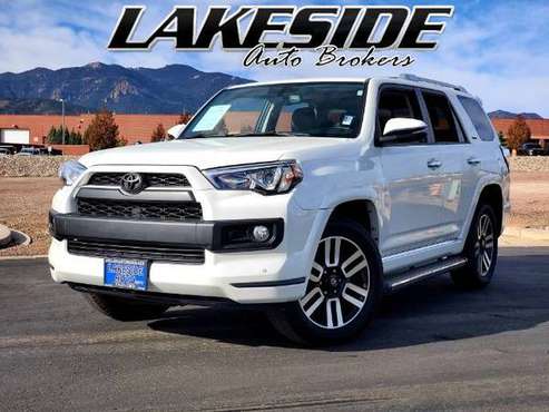 2017 Toyota 4Runner Limited 4WD V6 - cars & trucks - by dealer -... for sale in Colorado Springs, CO
