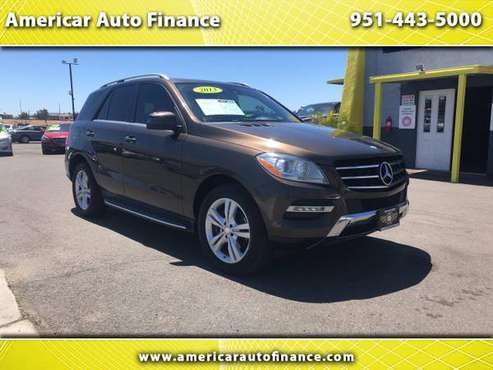 2013 Mercedes-Benz M-Class ML350 4MATIC - - by dealer for sale in Moreno Valley, CA