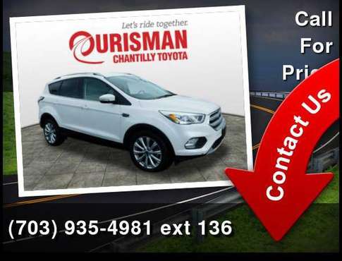 2017 Ford Escape About Our LIFETIME Warranty** Call For Latest... for sale in CHANTILLY, District Of Columbia