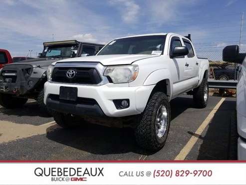 2013 Toyota Tacoma White Call Today BIG SAVINGS for sale in Tucson, AZ