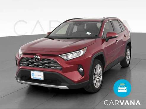 2019 Toyota RAV4 Limited Sport Utility 4D suv Red - FINANCE ONLINE -... for sale in Fort Myers, FL