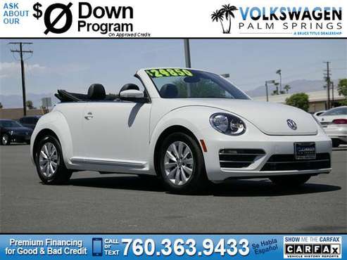2019 Volkswagen VW Beetle Convertible 2.0T S for sale in Cathedral City, CA