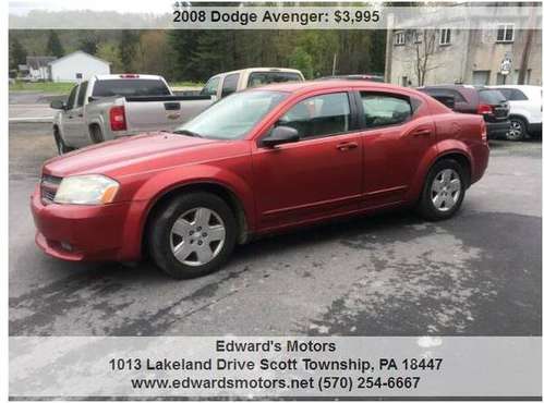2008 Dodge Avenger "with Warranty" for sale in Peckville, PA