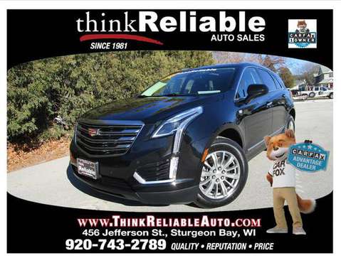 2018 CADILLAC XT5 LUXURY AWD 1-OWNER 24K NAV PANO DR AWARENESS PKG!!... for sale in STURGEON BAY, WI