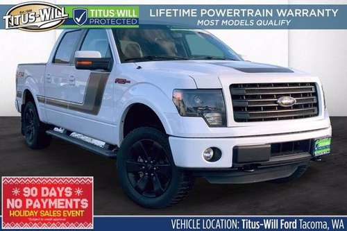 2014 Ford F-150 4x4 4WD F150 Truck FX4 Crew Cab - cars & trucks - by... for sale in Tacoma, WA