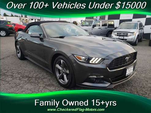 2016 Ford Mustang V6 Convertible - cars & trucks - by dealer -... for sale in Everett, WA