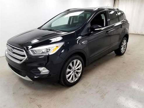 2017 FORD ESCAPE. TITANIUM PACKAGE. LOADED. HEATED LEATHER SEATS. -... for sale in Saint Marys, OH